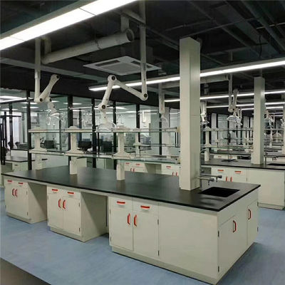 Chemische beständige Stahlmöbel L1500mm T1.0mm labor