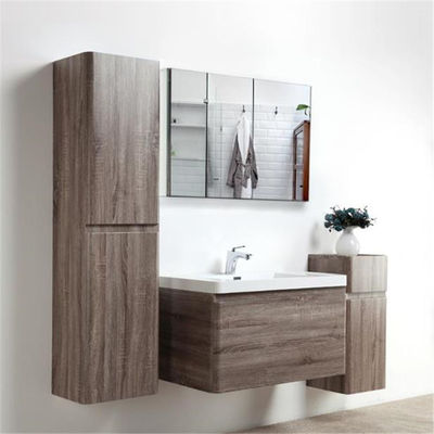 wasserdichtes Kabinett des Badezimmer-1460kgs/M3, lamellenförmig angeordnetes Schließfach HPL mit Spiegel