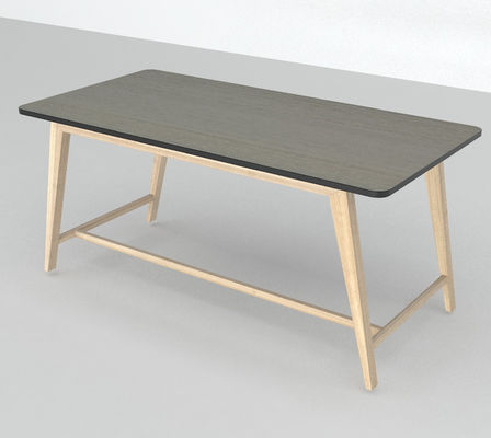 6*14 kompakte lamellenförmig angeordnete Tischplatten der Fuß-1mm unregelmäßigen der Form-HPL